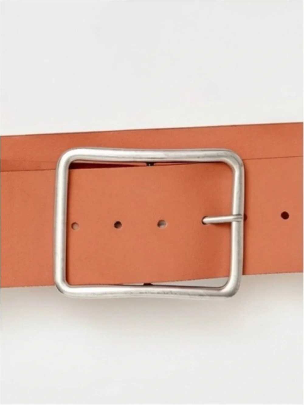 Free people Suede Hex Hip Belt in Paprika Sz S/M NWT $58
